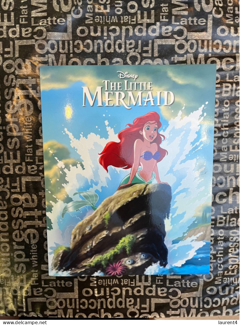 (folder 15-3-2024) Australia Post - Disney Little Mermaid - Presentation Pack With 12 Mint Stamps Round Sheetlet - Presentation Packs