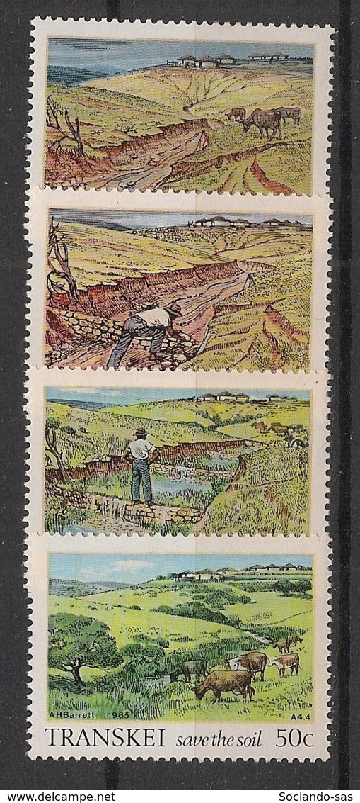 TRANSKEI - 1985 - N°YT. 163 à 166 - Save The Soil - Neuf Luxe ** / MNH / Postfrisch - Transkei
