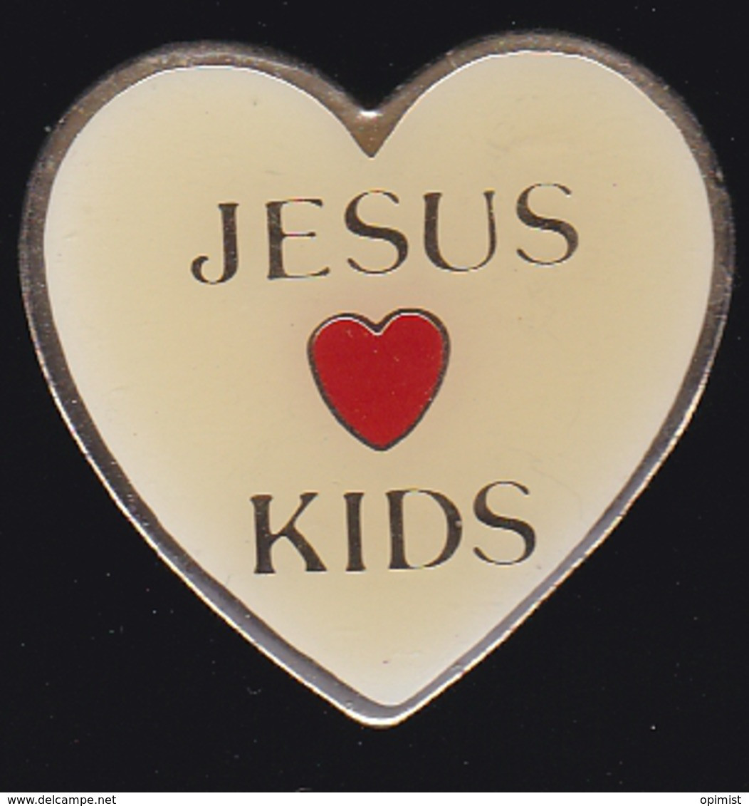 63273-Pin's-Jesus Kids.Coeur... - Personnes Célèbres