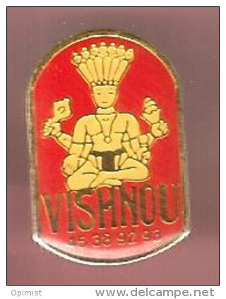 43883- Pin's-Restaurant Vishnou.hindouisme. - Personnes Célèbres