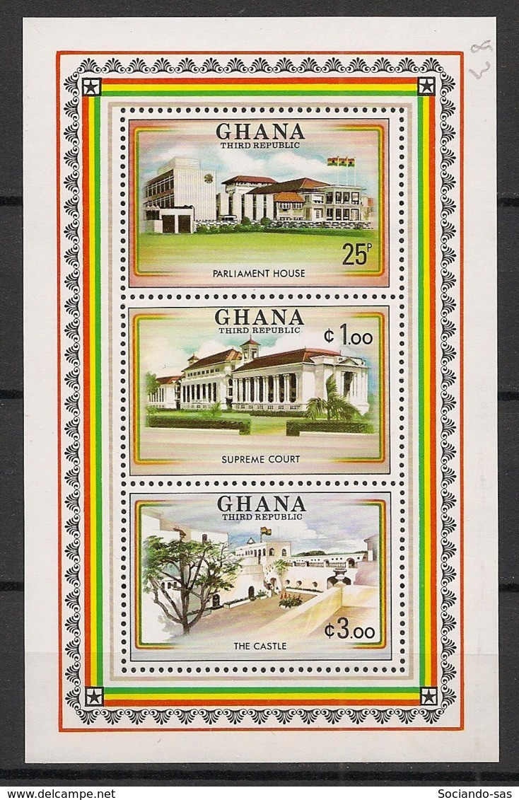 GHANA - 1980 - Bloc Feuillet BF N°YT. 83 - République - Neuf Luxe ** / MNH / Postfrisch - Ghana (1957-...)
