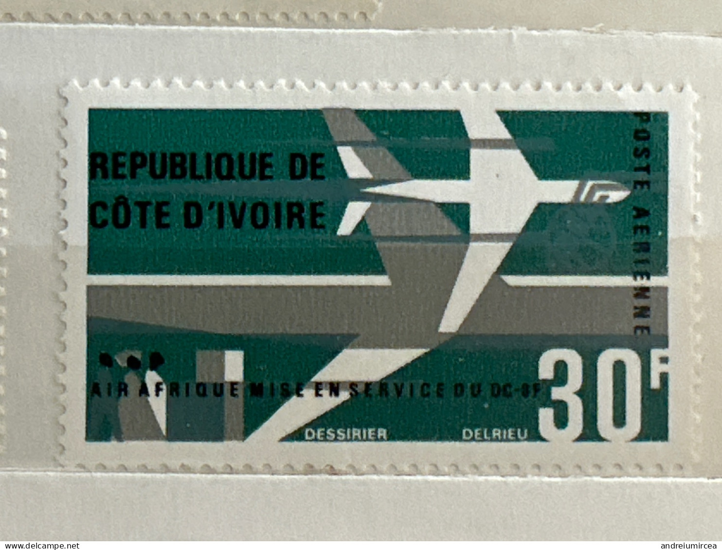 1966 MNH  Air Afrique - Côte D'Ivoire (1960-...)