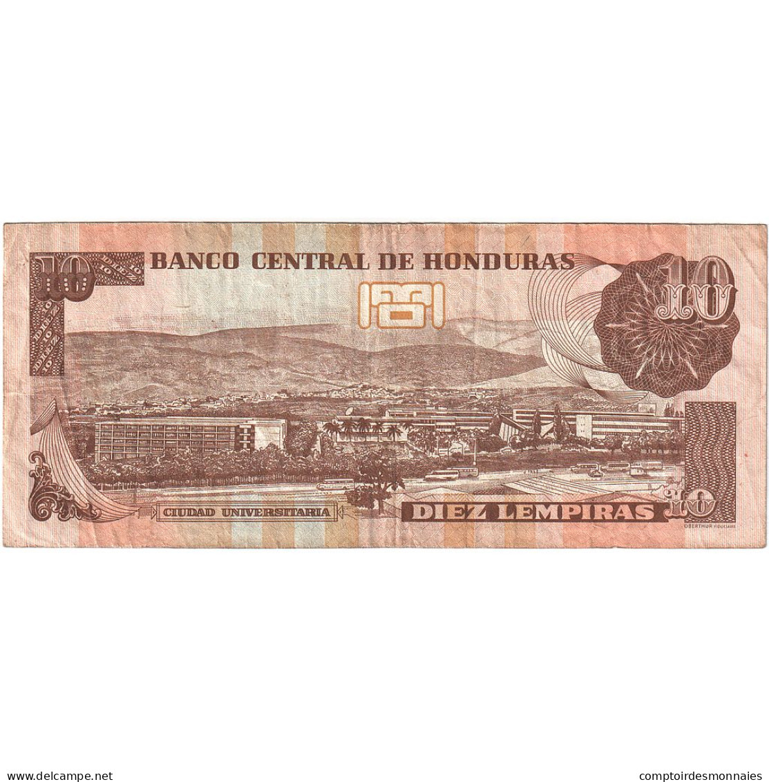 Billet, Honduras, 10 Lempiras, 2014, 2014-06-12, KM:86e, TTB - Honduras