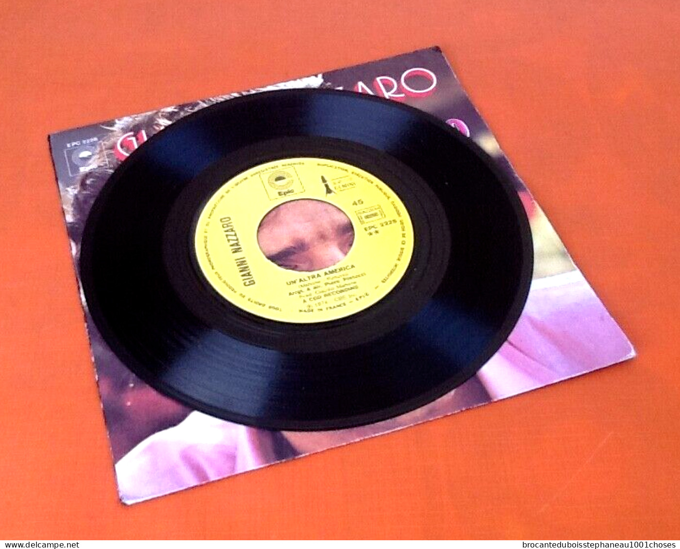 Vinyle 45 Tours Gianni Nazzaro  A Modo Mio  (1974) - Otros - Canción Italiana