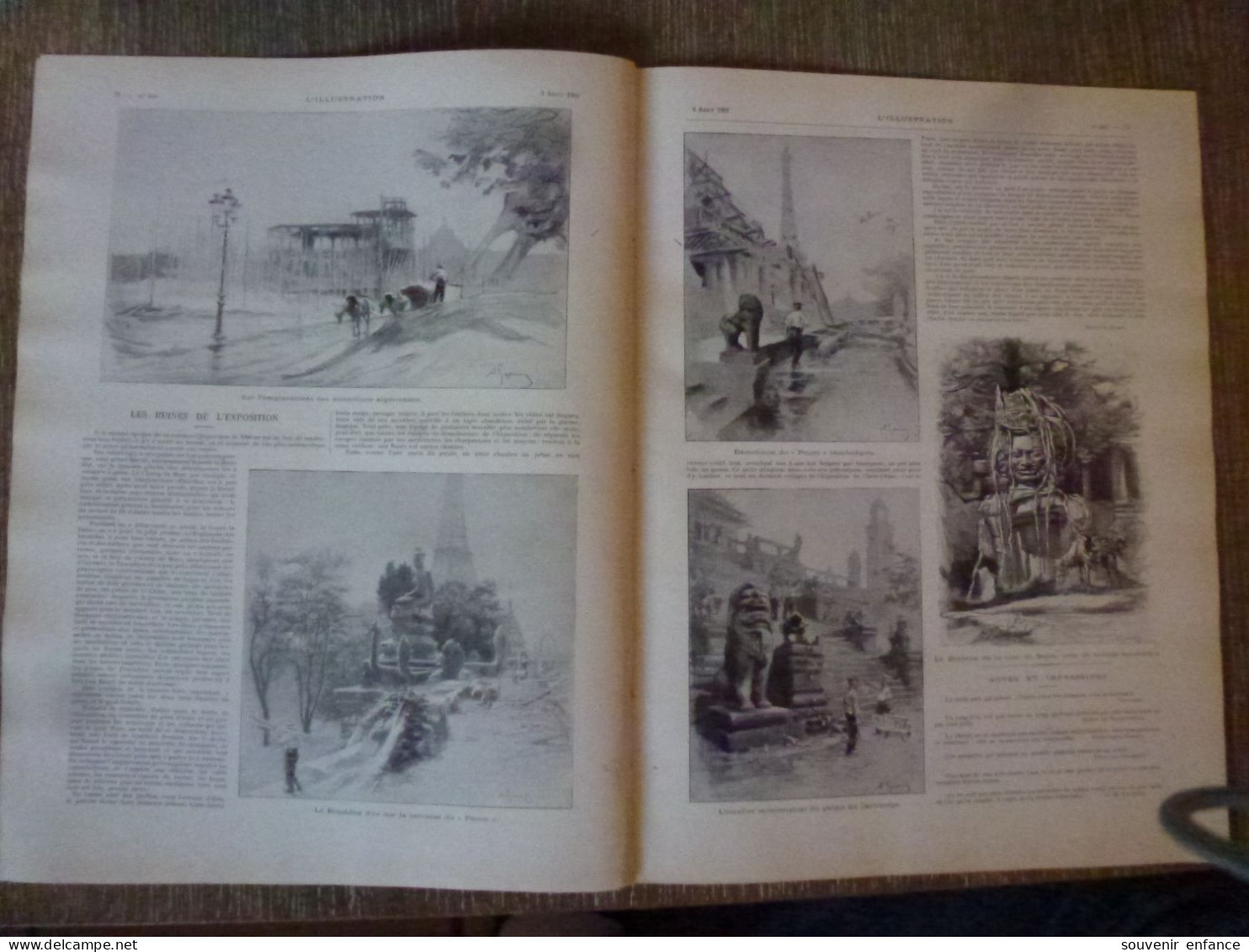 L'Illustration Août 1901 Chine Tombeaux Des Empereurs Cambodge Pnom Stephen Pichon - L'Illustration