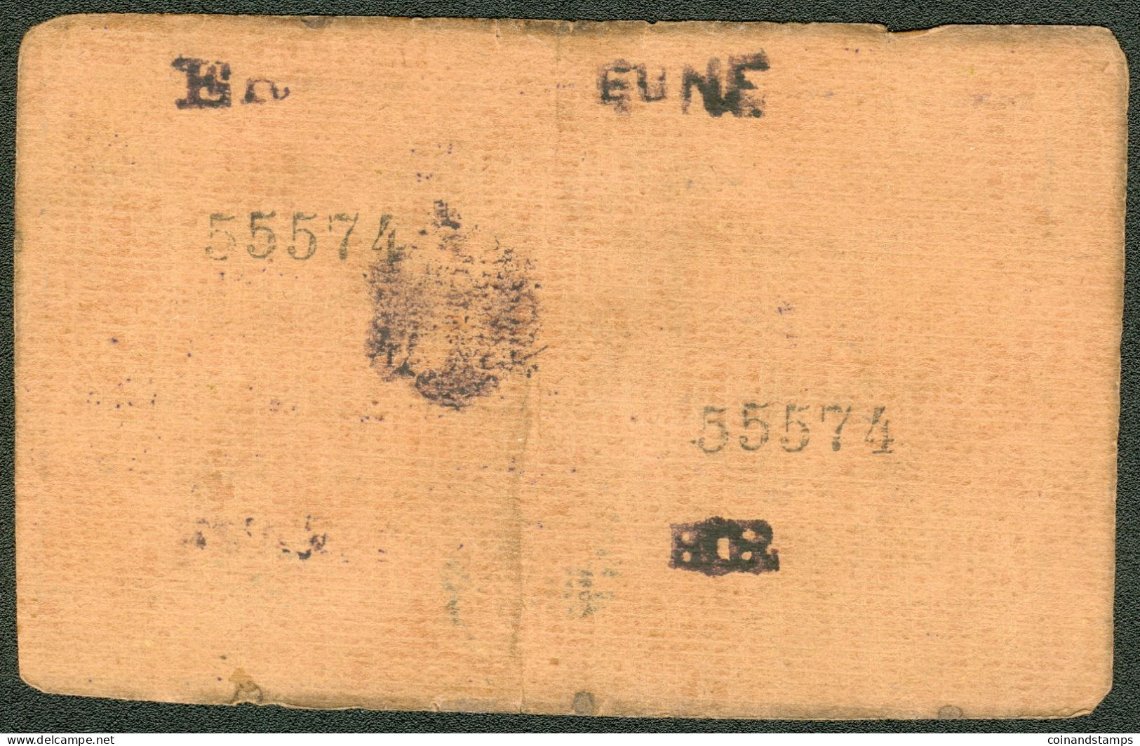 German East Africa 5 Rupien 1. Juli 1917 Rosenberg Nr.937c RARITÄT, III+ - Deutsch-Ostafrikanische Bank