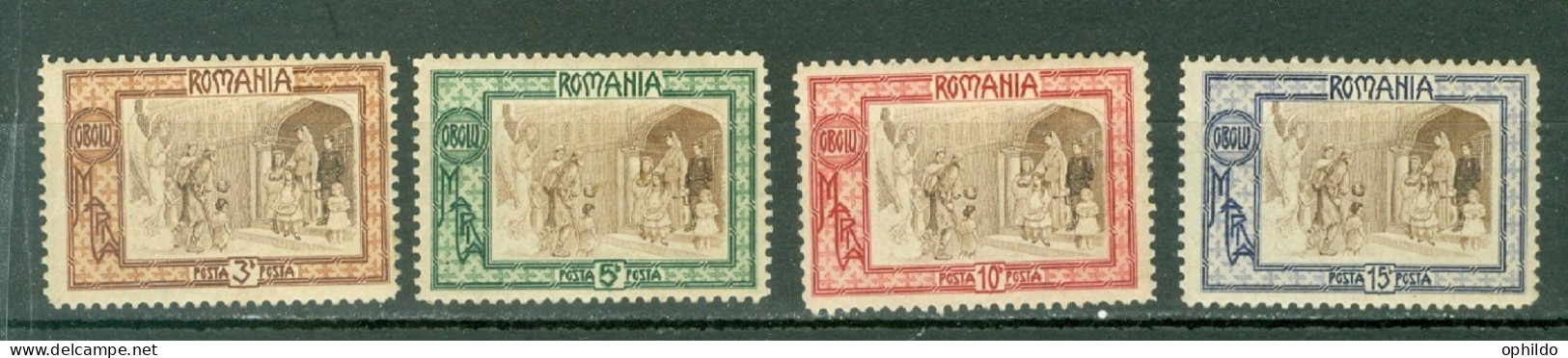 Roumanie    Yvert 203/206  Ou Michel  208/211   *   TB   - Unused Stamps