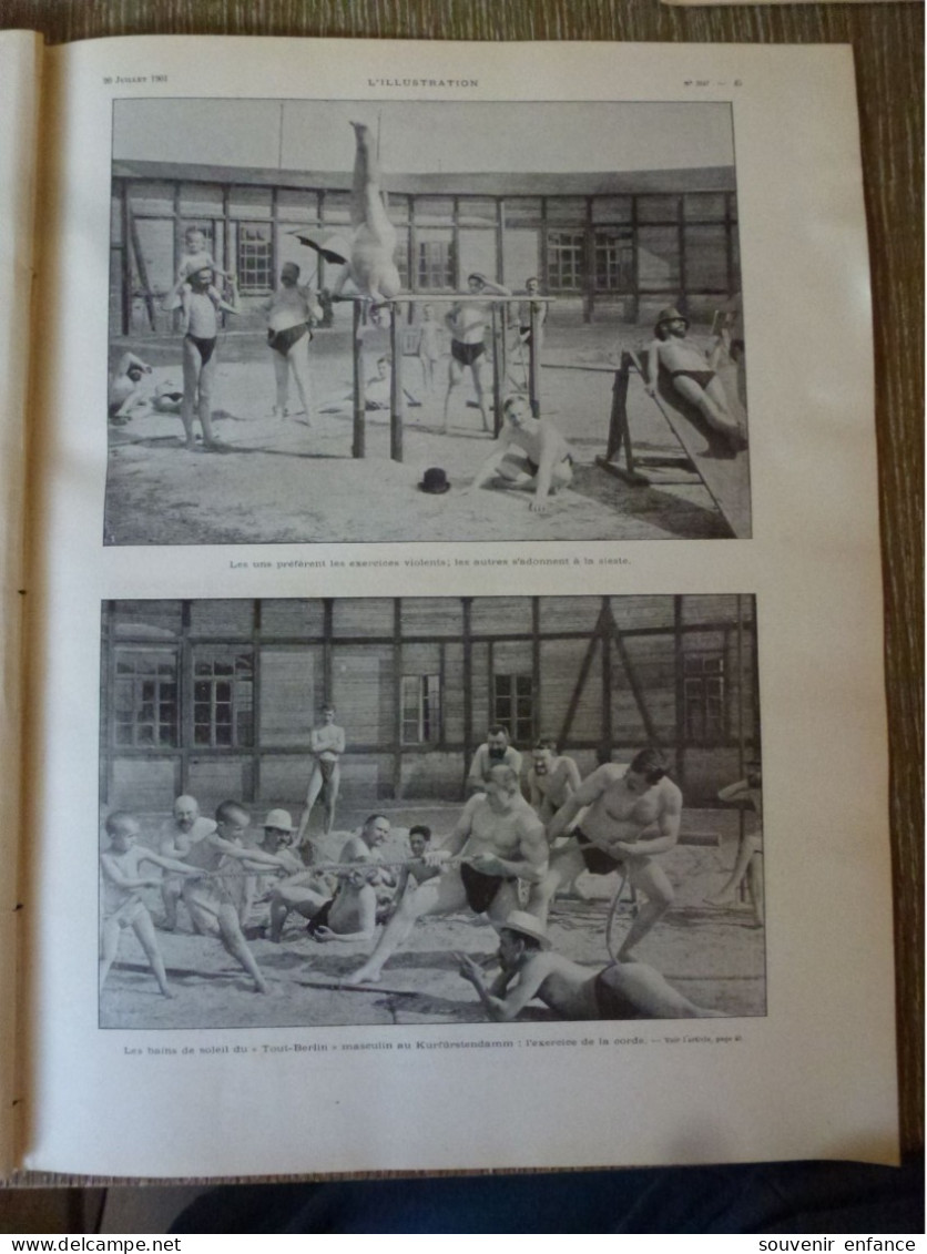 L'Illustration Juillet 1901 Chine  Pont De Lofa Péking Pékin Jean Serpent Clermont Ferrand Santos Dumont Psyché - L'Illustration