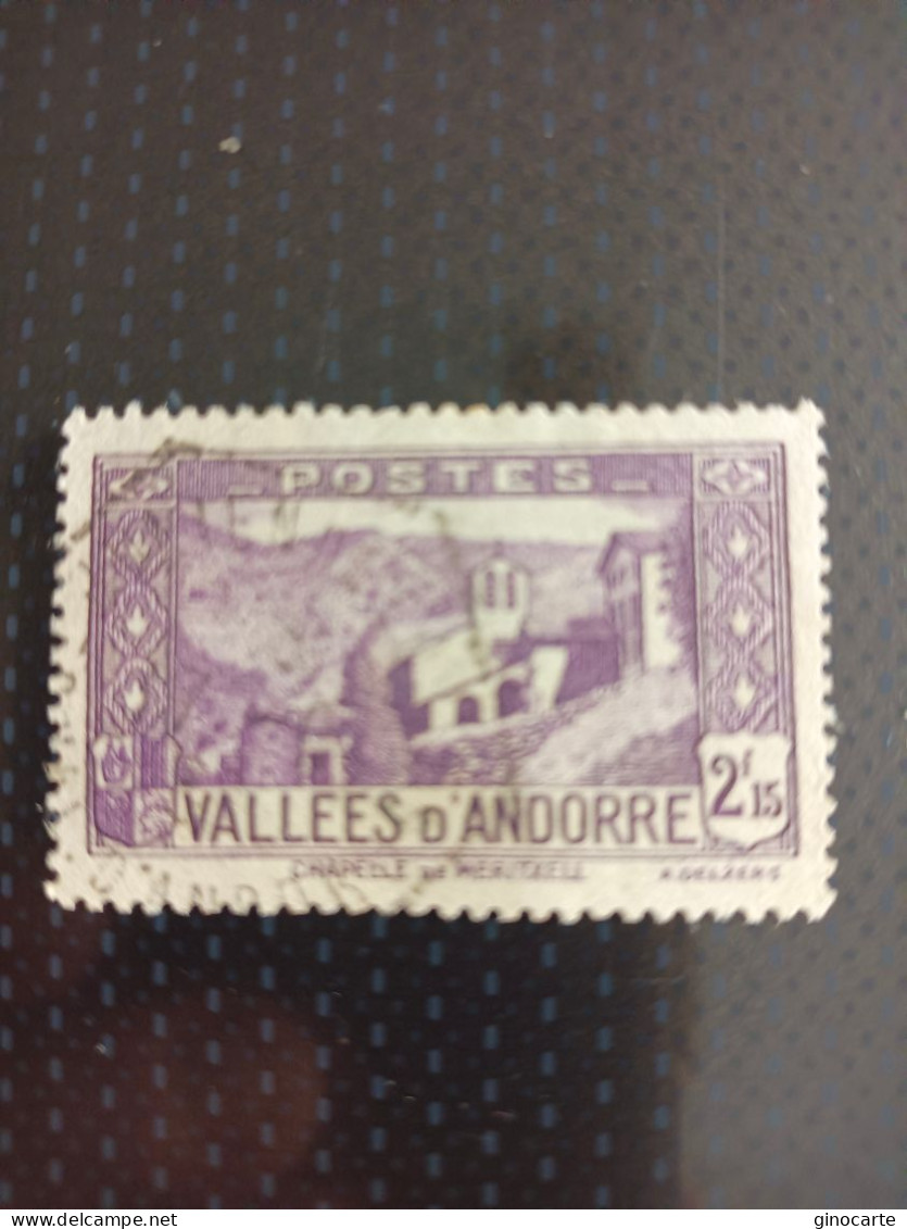 Timbre Andorre N° 83 Obliteré - Other & Unclassified