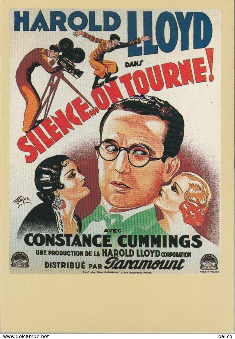 SILENCE ON TOURNE ! - Affiches Sur Carte