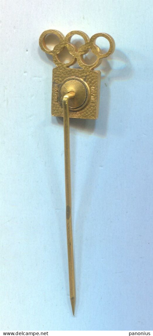 Olympic Games Olympiade - National Committee NOC Yugoslavia, Vintage Pin, Badge, Abzeichen, Enamel / Bertoni - Juegos Olímpicos
