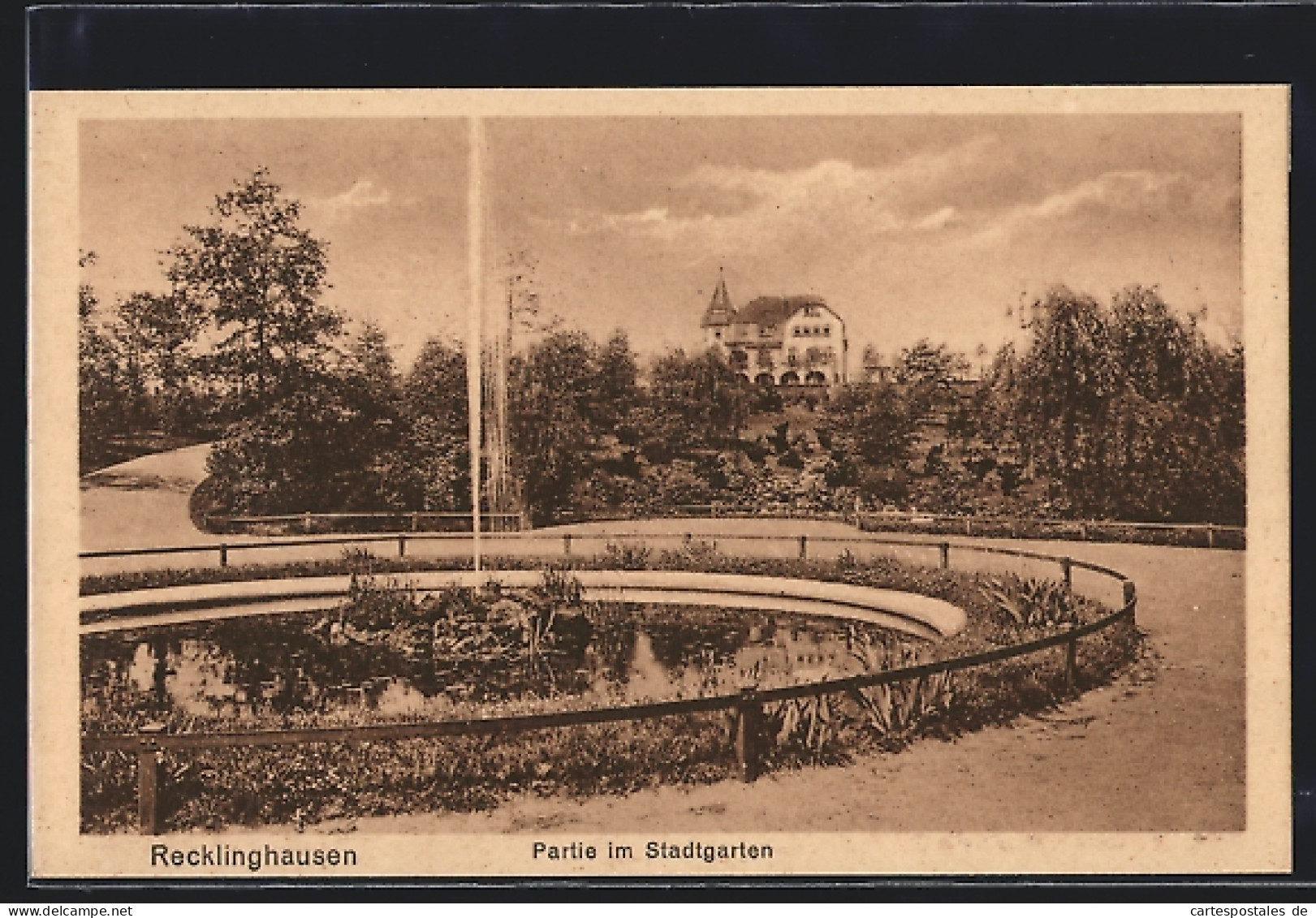 AK Recklinghausen, Partie Im Stadtgarten  - Recklinghausen