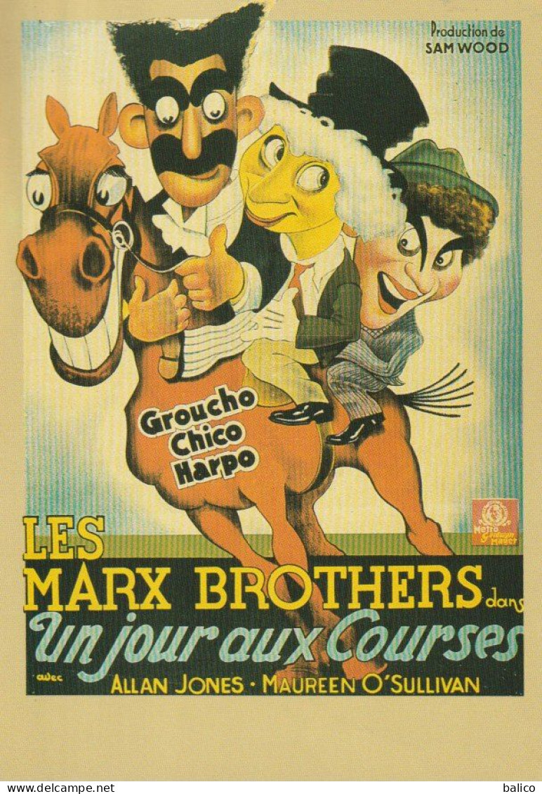 LES MARX BROTHERS - Affiches Sur Carte