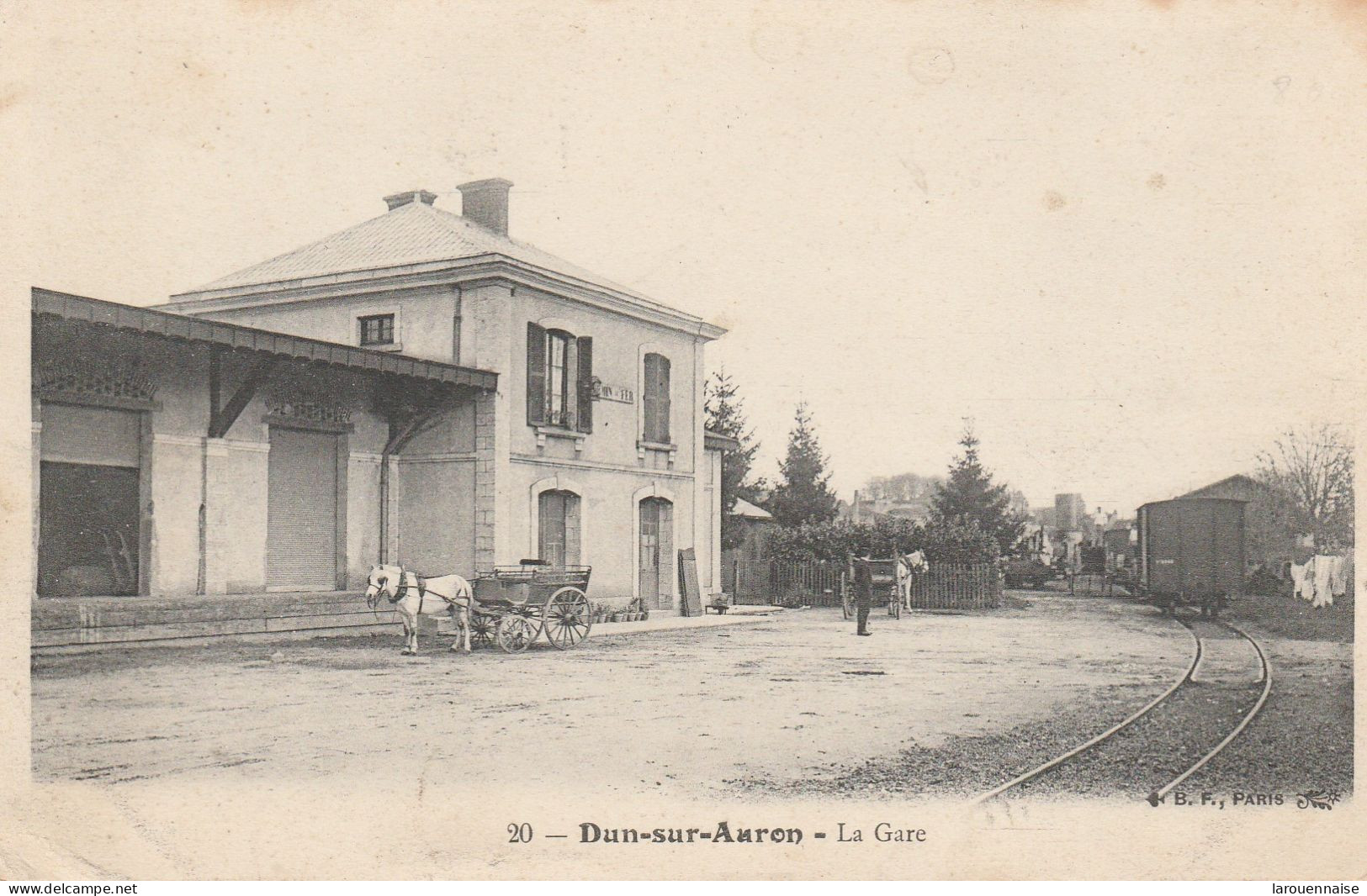 18 - DUN SUR AURON - La Gare - Dun-sur-Auron