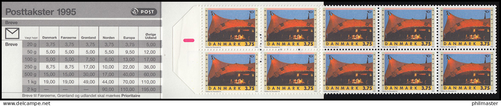 Dänemark Markenheftchen 1105 NORDEN - Tourismus / Turisme, ** Postfrisch - Postzegelboekjes