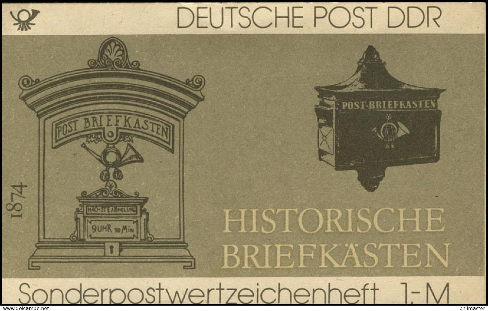 SMHD 22 Briefkästen 1985 Mit PLF 2957, Feld 7, ** - Postzegelboekjes