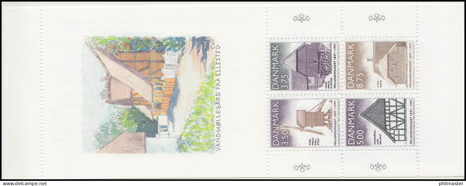 Dänemark Markenheftchen 53 Freilichtmuseum Frilandsmuseet 1997, ** Postfrisch - Carnets