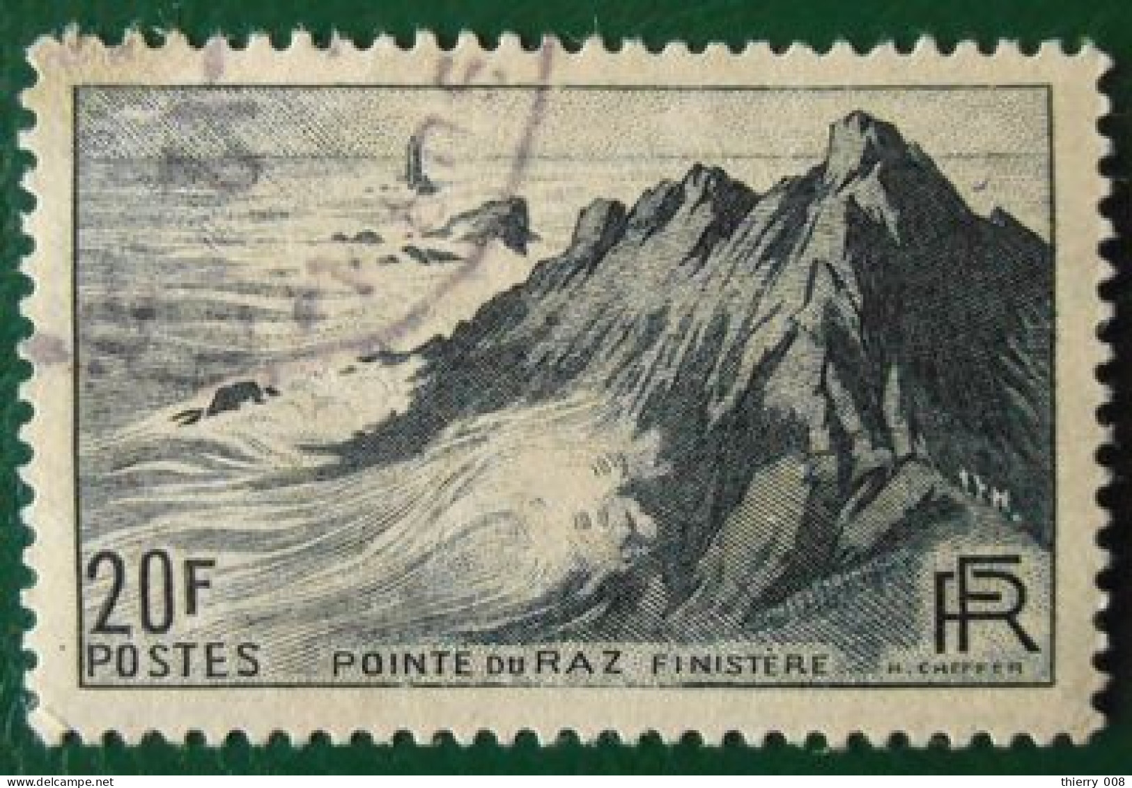 764 France 1946 Oblitéré Pointe Du Raz 29 Finistère Bretagne - Used Stamps