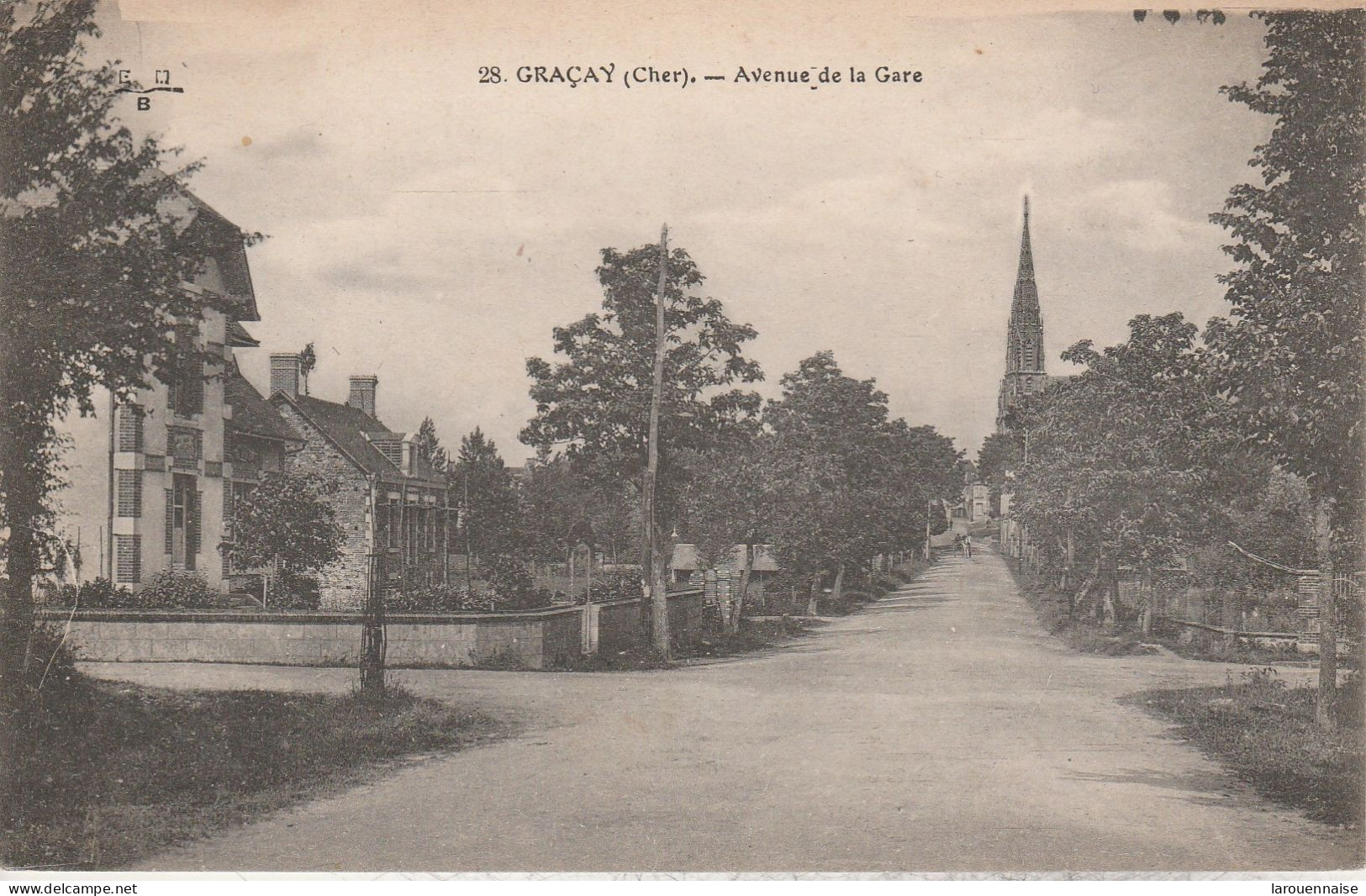 18 - GRACAY - Avenue De La Gare - Graçay