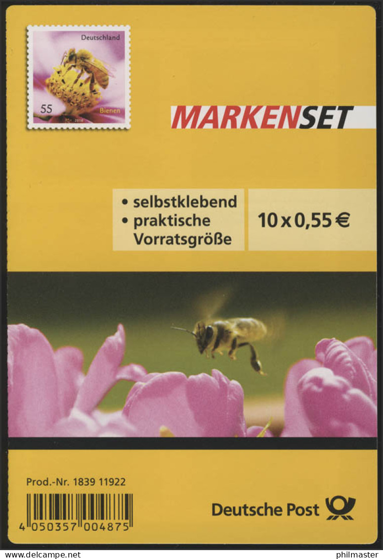 89 MH Bienen, Postfrisch ** - 2011-2020