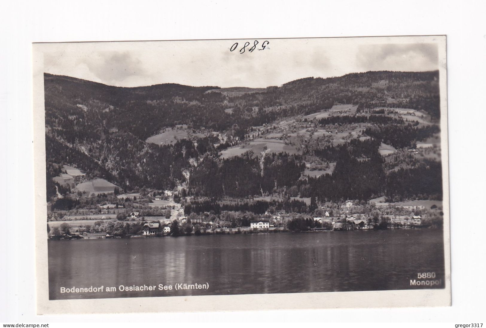 E5694) BODENSDORF Am OSSIACHERSEE - Kärnten - Monopol FOTO AK 5880 - Ossiachersee-Orte