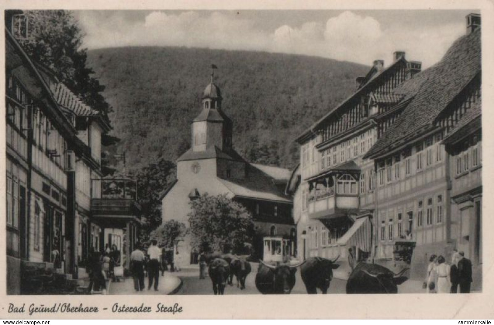 59593 - Bad Grund - Osteroder Strasse - 1953 - Bad Grund