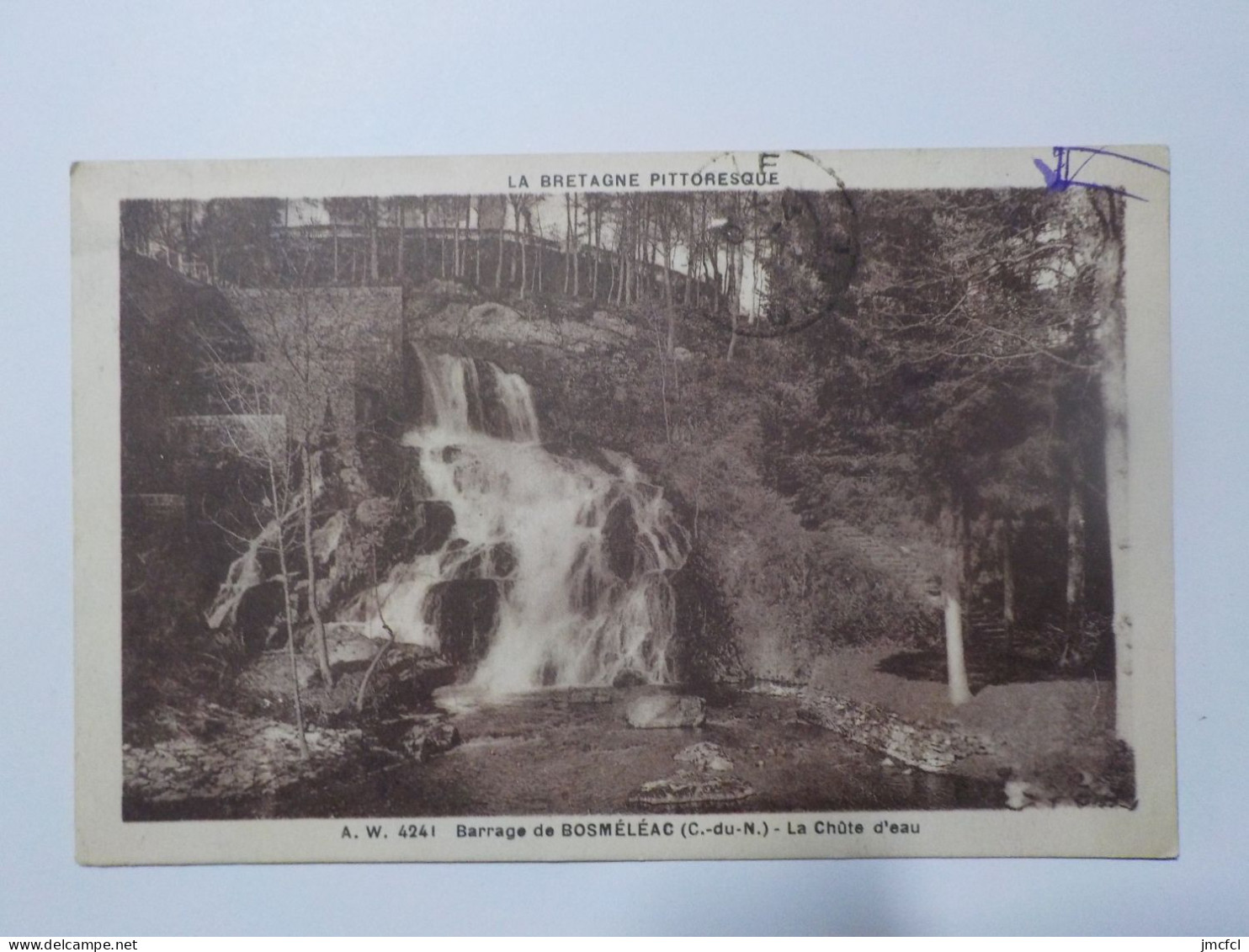 BOSMELEAC    Le Barrage    La Chute D'Eau - Bosméléac