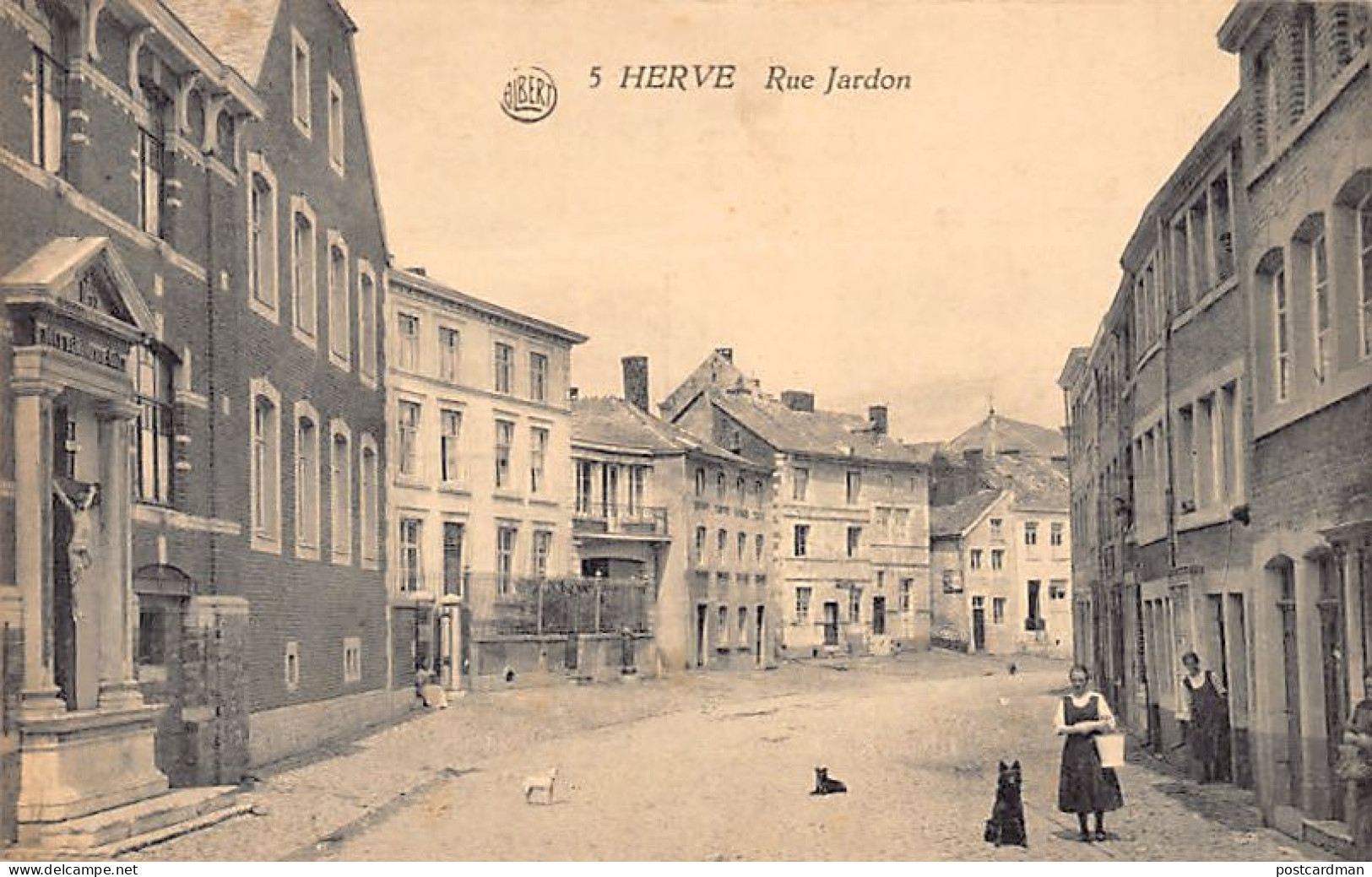 Belgique - HERVE (Liège) Rue Jardon - Herve