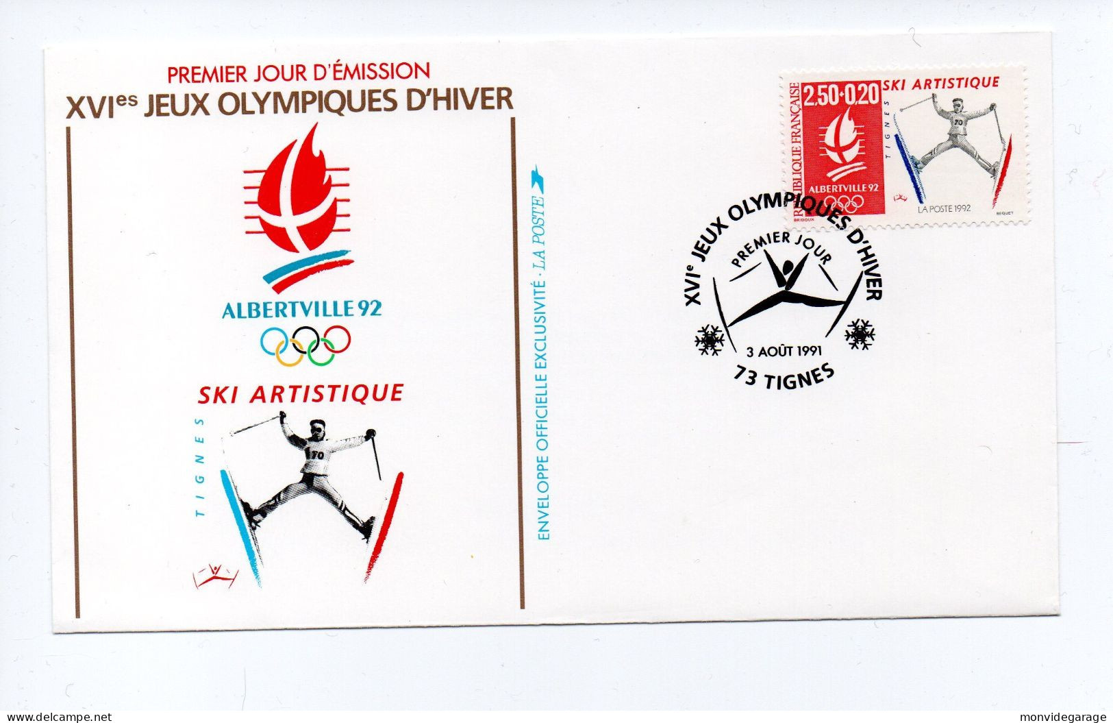 XVIe Jeux Olympiques D'hiver 1992 - Ski Artistique - Premier Jour - 03 08 1991 - Alberville 005 - Winter 1992: Albertville