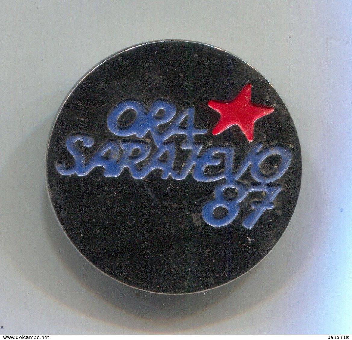 SARAJEVO - Youth Labor Action ORA Radna Akcija Yugoslavia Communism, Vintage Pin Badge, Abzeichen D 35 Mm - Associations