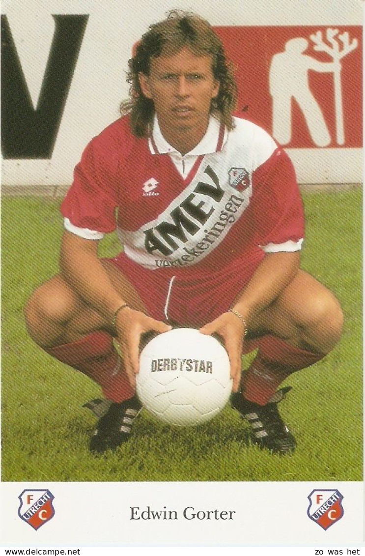 Edwin Gorter, FC Utrecht Seizoen '94-'95 - Trading Cards