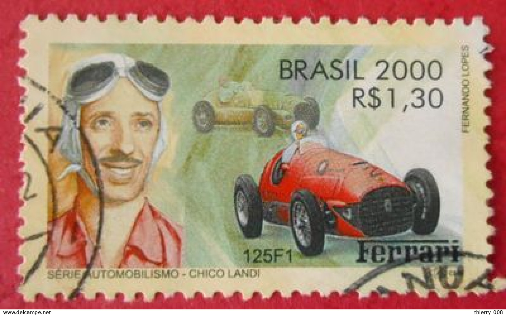79 Brésil Coureur Automobile Chico Landi - Cars