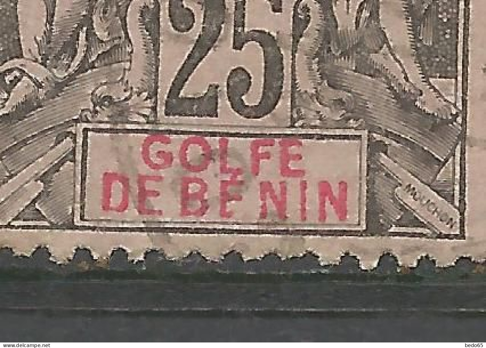 BENIN N° 27 Variétée BFNIN OBL / Used - Usados