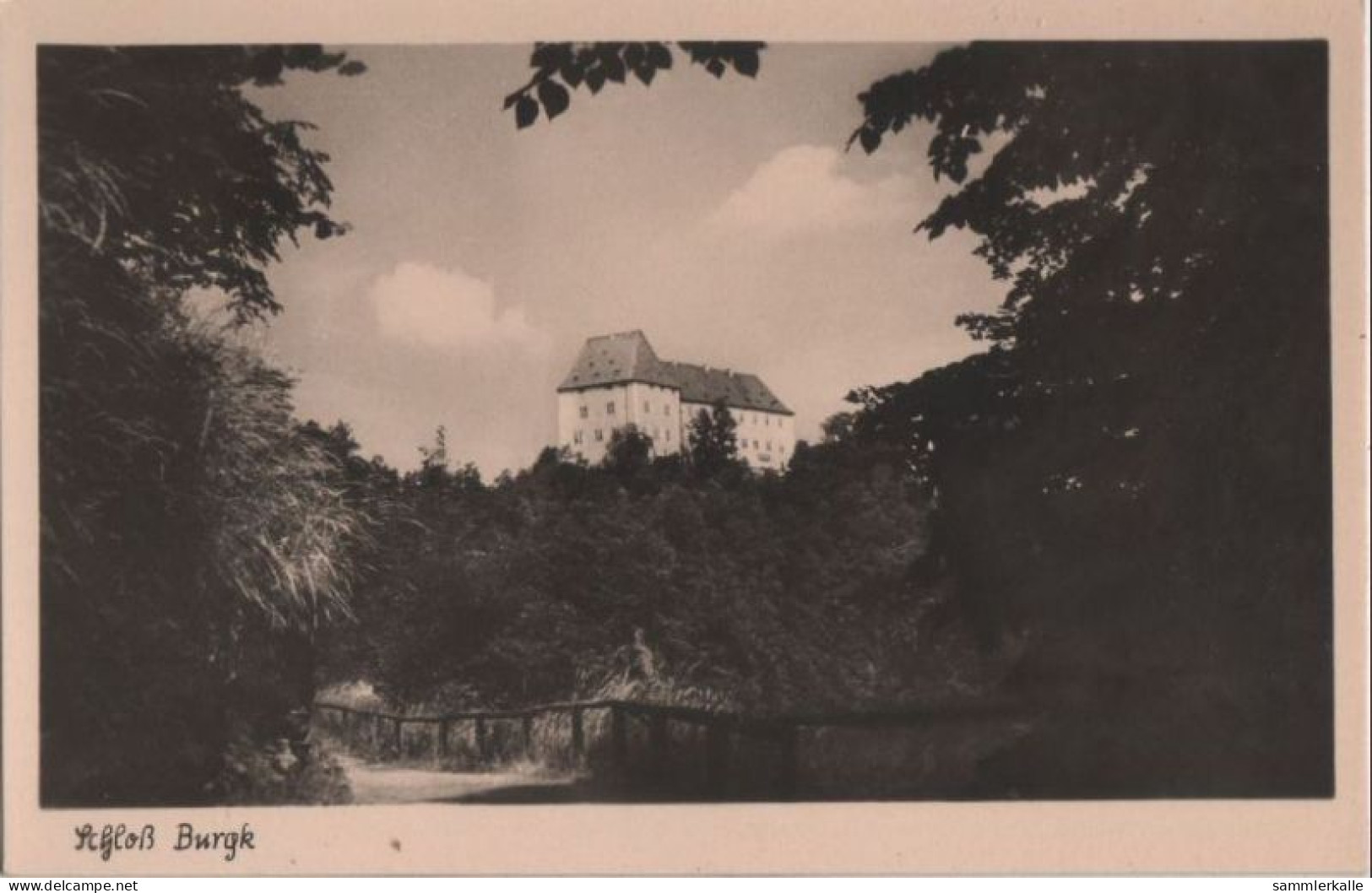 70732 - Burgk - Schloss - 1954 - Schleiz