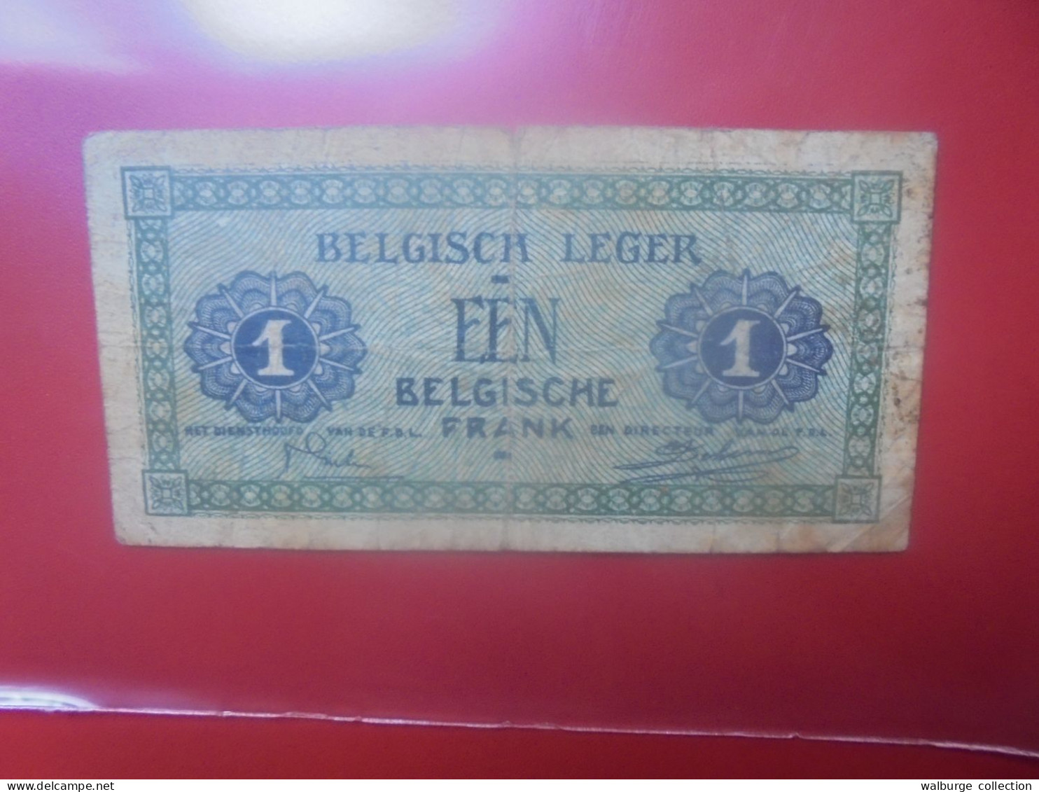 BELGIQUE 1 Franc 1946 Circuler (B.33) - 1-2 Francs