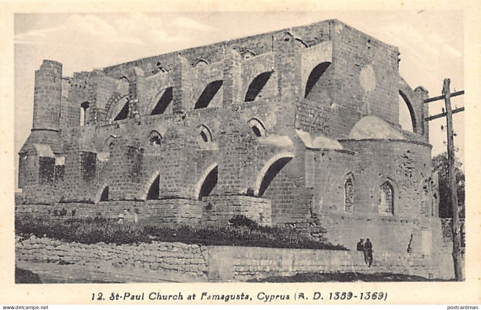 Cyprus - FAMAGUSTA - St. Paul Church - Publ. Avedissian Bros. 12 - Chypre