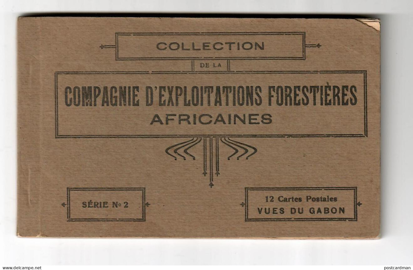 Gabon - Compagnie D'Exploitations Forestières (C.E.F.A.) - Série N°2 - Carnet De 12 Cartes Postales - Ed. C.E.F.A. - Gabon