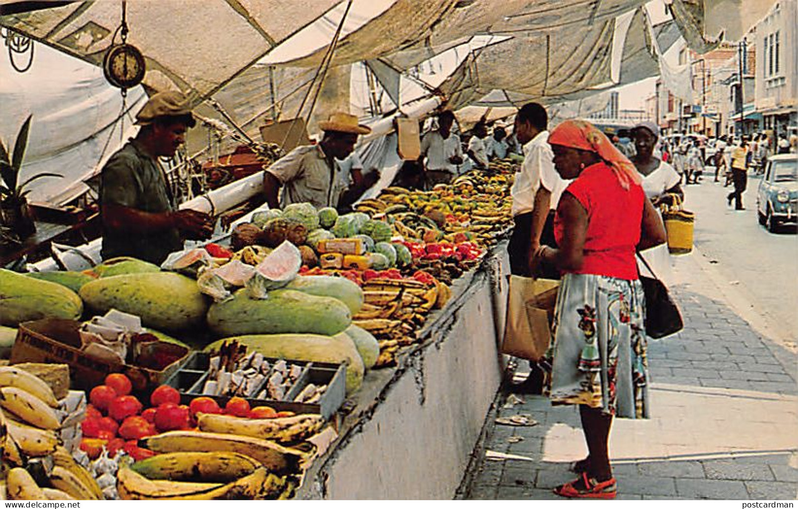 Curaçao - WILLEMSTAD - Schooner Market - Publ. Boekhandel Salas  - Curaçao