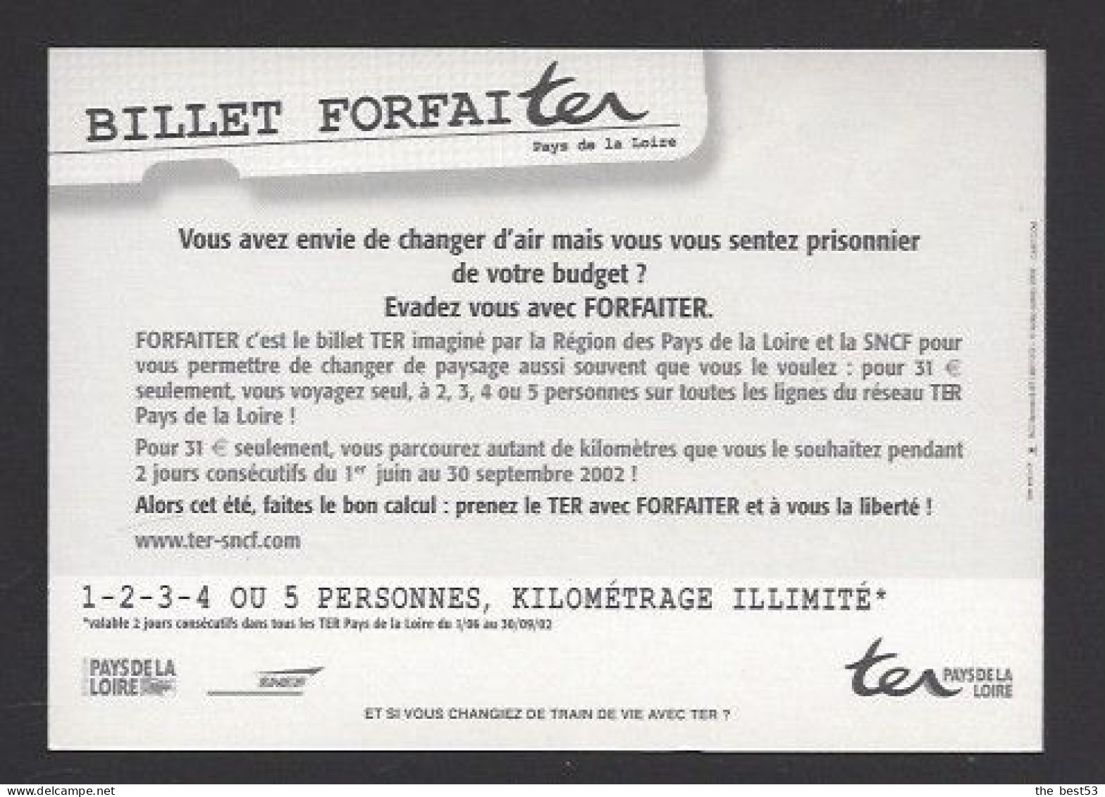 CPM SNCF  Billet Forfaiter  -  Pour S'évader Seul Ou à Plusieurs  -  Thème Lucky Luke Et Les Dalton - Bandes Dessinées