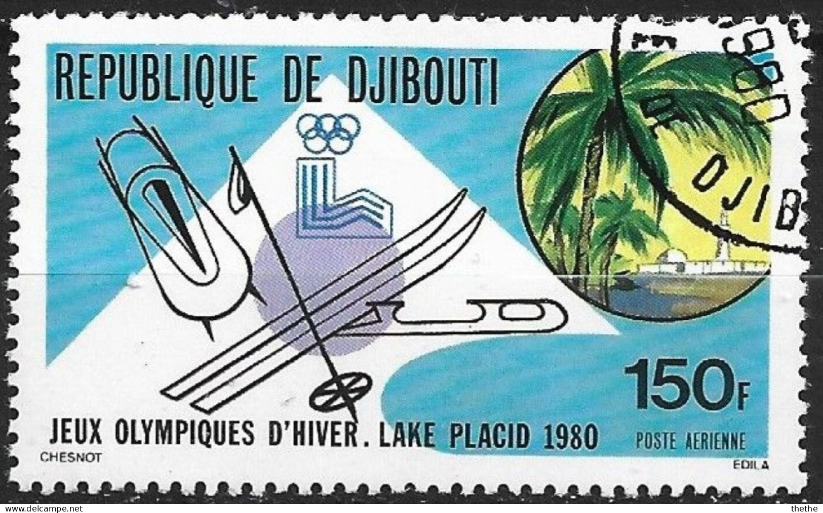 DJIBOUTI - Jeux Olympiques D'Hiver - Lake Placid - Invierno 1980: Lake Placid