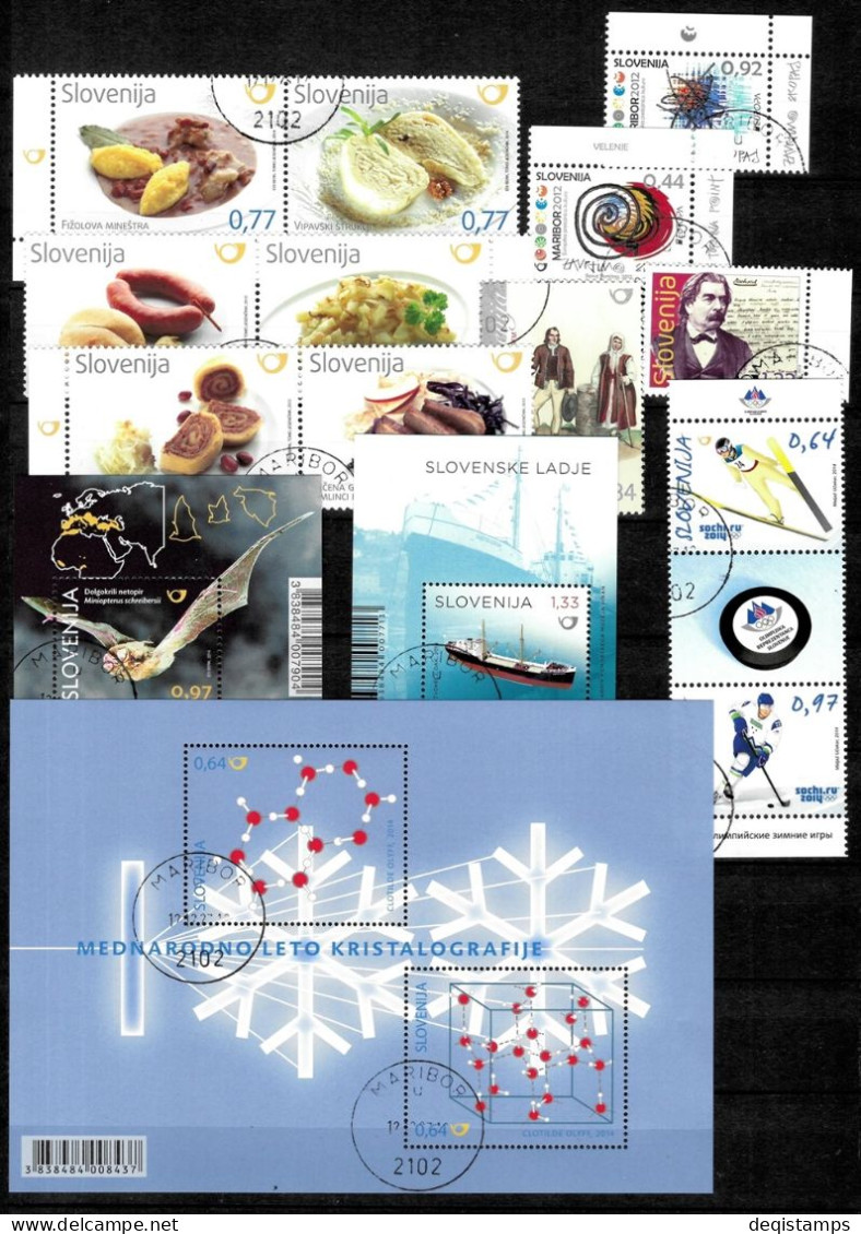 Slovenia 2009 / 2015  Lot Of MNH/CTO Stamps And Blocks - Slowenien