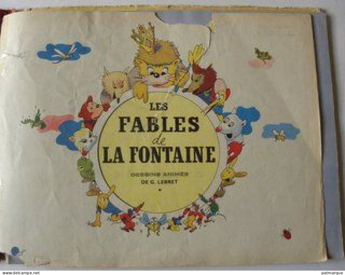 Les Fables De La Fontaine - Dessins Animés De G.Lebret - Dargaud - 1946 - Cuentos