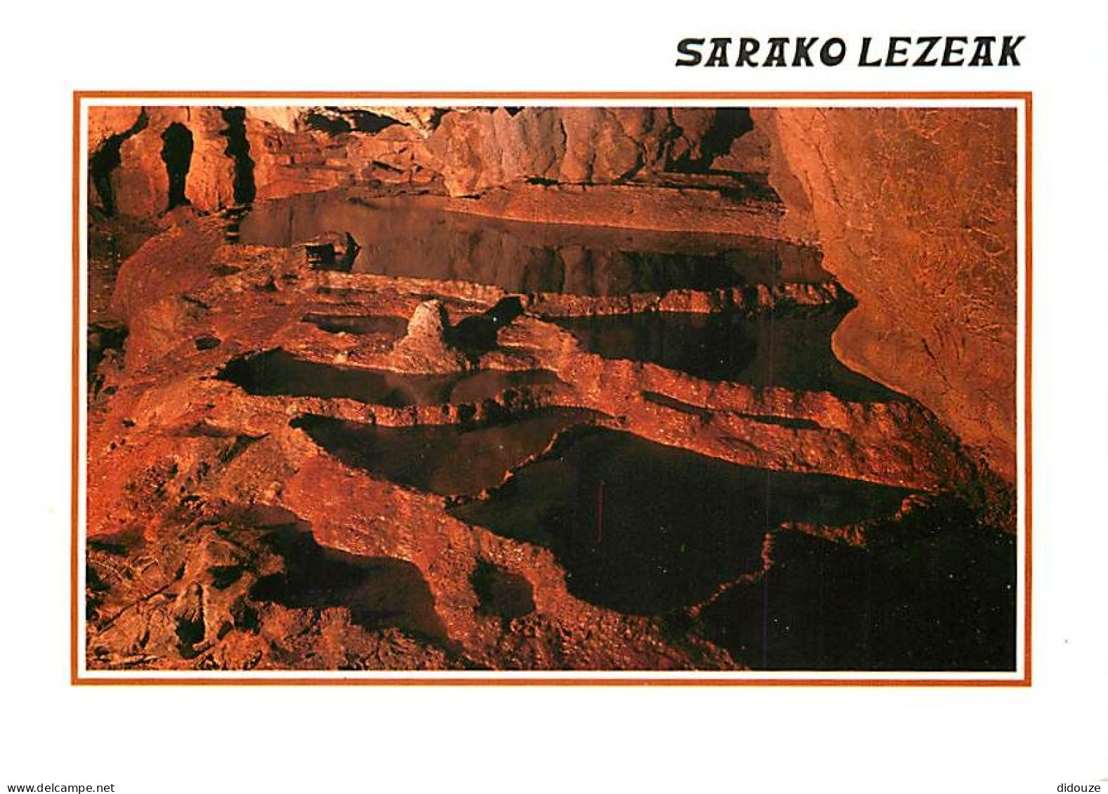 64 - Sare - Sarako Lezeak - Grottes De Sare En Pays Basque - Les Bassins : Image Lunaire Des Entrailles De La Terre - Sp - Sare