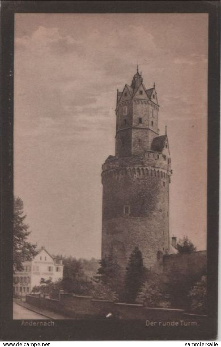 38695 - Andernach - Runder Turm, Karte Mit Schwarzem Rand - Ca. 1935 - Andernach