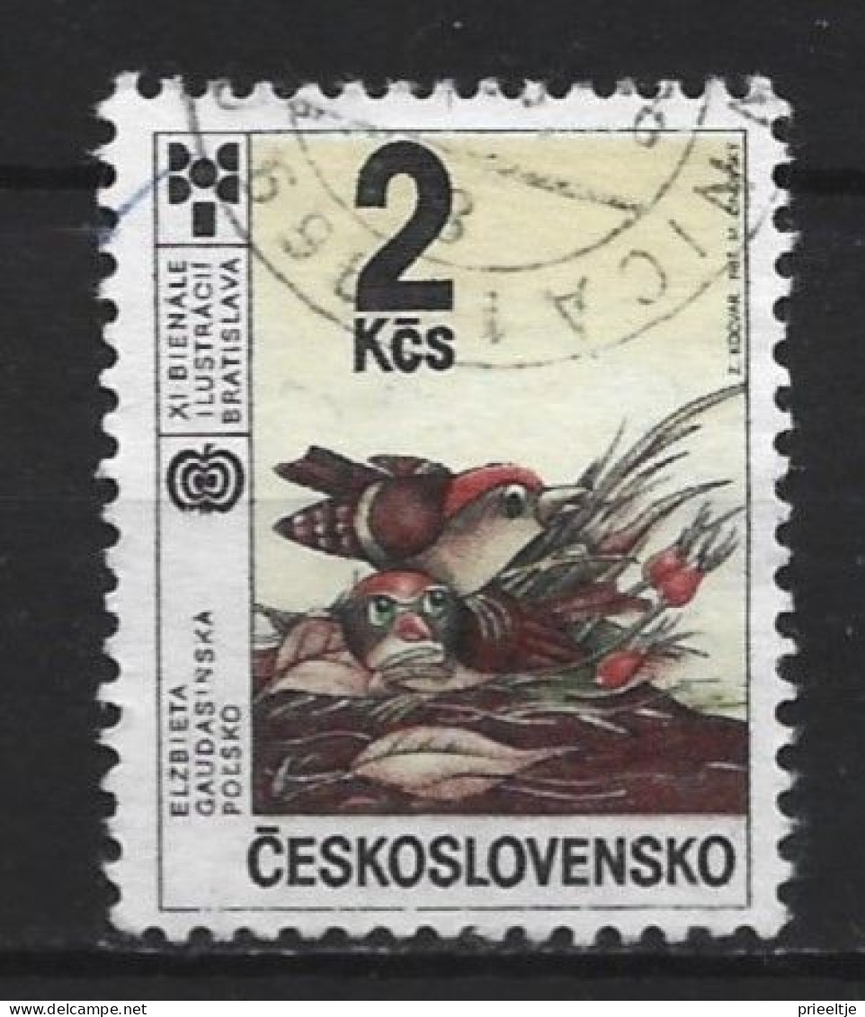 Ceskoslovensko 1987 Birds Y.T. 2734 (0) - Used Stamps