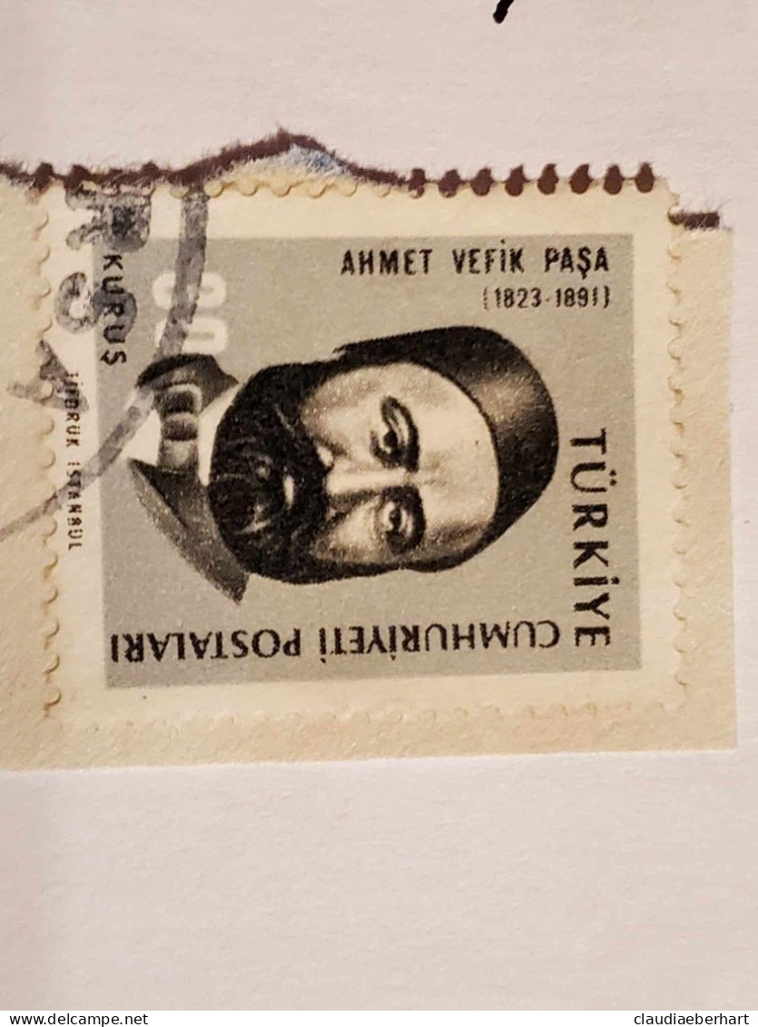 Ahmet Verfik Pasha - Used Stamps