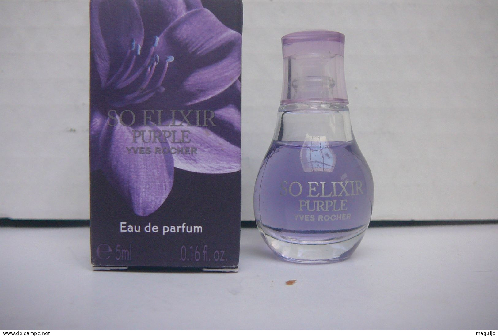 YVES ROCHER " SO ELIXIR PURPLE N° 1 " MINI EDP 5 ML  LIRE ET VOIR ::!! - Miniaturas Mujer (en Caja)