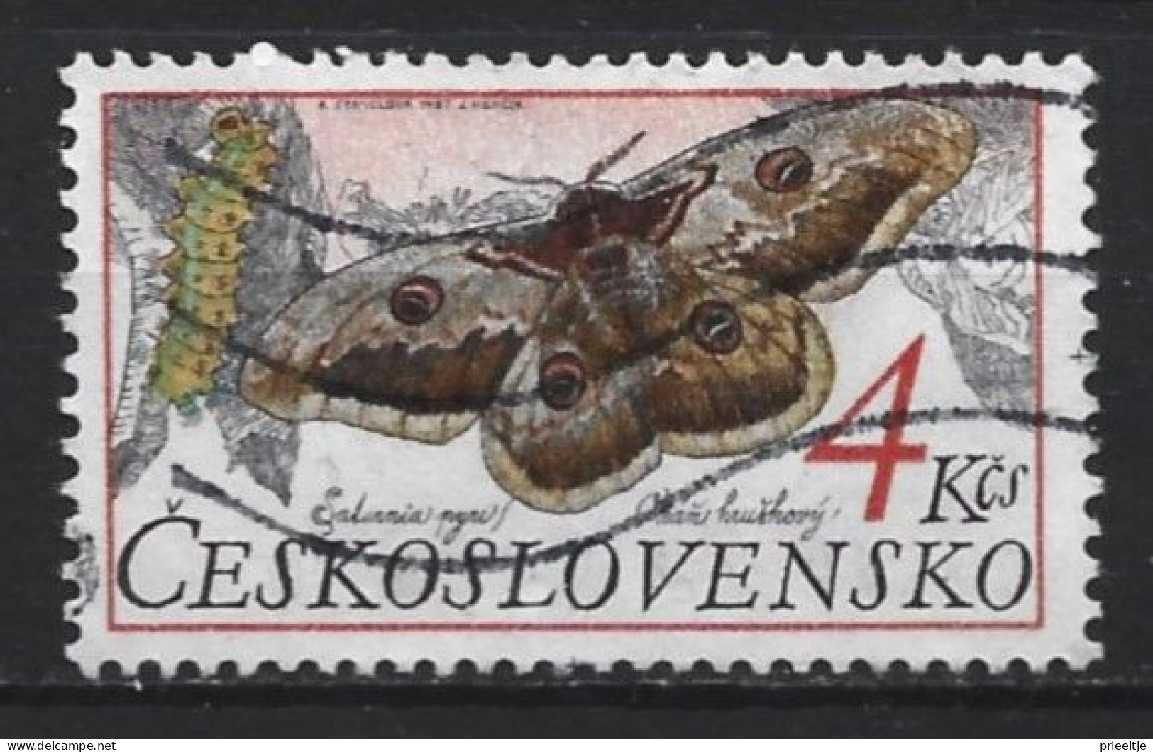 Ceskoslovensko 1987  Insect Y.T. 2717 (0) - Usados