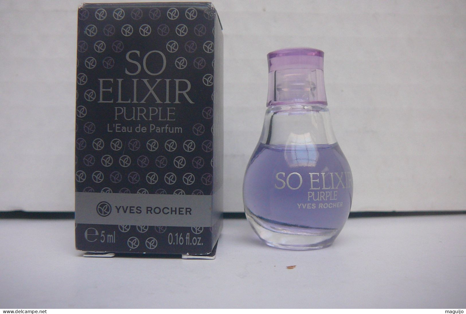 YVES ROCHER " SO ELIXIR PURPLE N° 2 " MINI EDP 5 ML  LIRE ET VOIR ::!! - Miniaturas Mujer (en Caja)