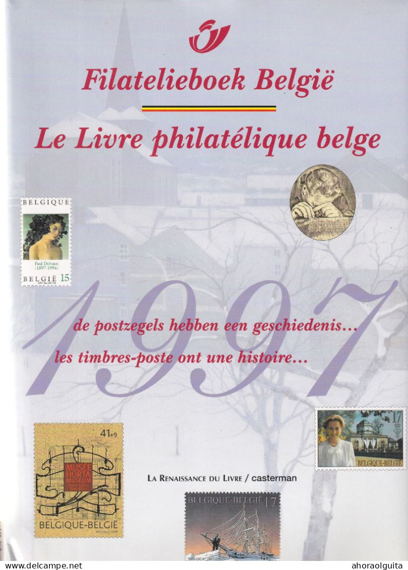 DDEE 923 -  Livre Philatélique De La Poste 1997 - Prix D' Emission Des Timbres 1400 FB ++ (++ 35 EUR) - Jahressätze